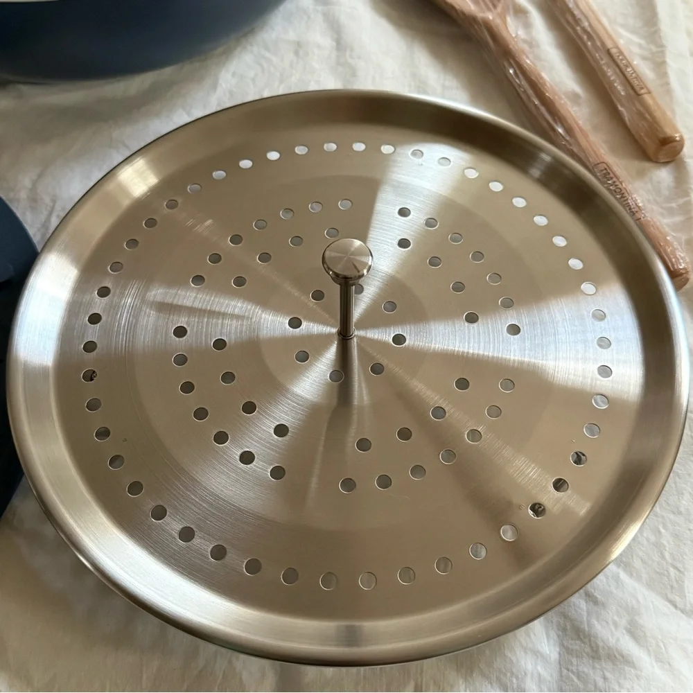 NWT TRAMONTINA - 7-Piece All-in-One Plus Pan - Non-Toxic Ceramic Interior - Picture 6 of 10